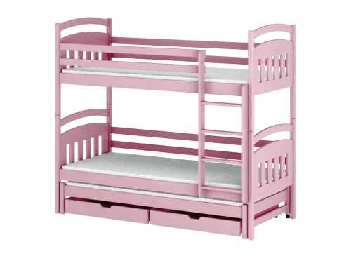 ALAN 90x180 Pembe Ranza Lano Meble