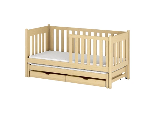 KAJA 90x190 Kiefer Kinderbett mit Ausziehbett Lano Möbel