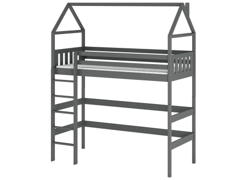GLORIA 90x190 grafit ranza loft yatak Lano Meble