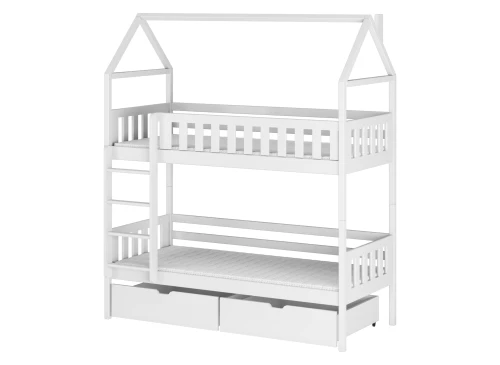 GAJA 90x190 Weiß Etagenbett Lano Möbel