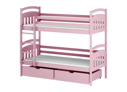 GABI 90x180 Rosa Etagenbett Lano Möbel