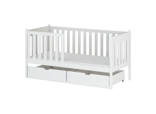 ALICJA 80x160 Weiß Einzelbett für Kinder Lano Möbel