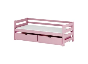 ERGO 80x190 Rosa Einzelbett für Kinder Lano Möbel