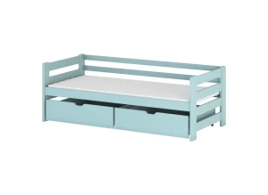 ERGO 80x200 Blau Einzelbett für Kinder Lano Möbel