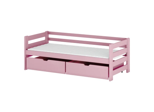 ERGO 90x180 Rosa Einzelbett für Kinder Lano Möbel