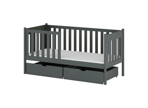 ALICJA 80x160 Graphit Einzelbett für Kinder Lano Möbel