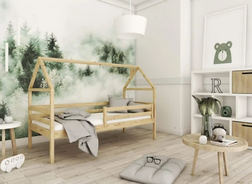 ARON 80x170 çam çocuk evi yatağı Lano Meble