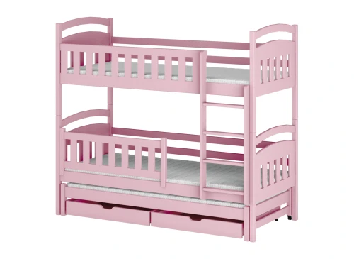 BLANKA 80x160 pembe ranzalı yatak Lano Meble