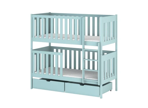 DAWID 90x180 Blau Etagenbett Lano Möbel