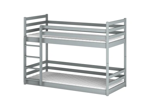 MINI 80x160 grey bunk bed Lano Furniture