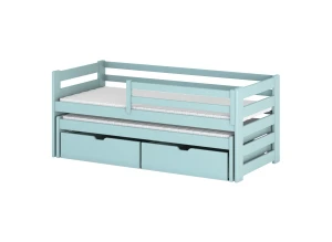 SENSO 80x200 Blau Kinderbett mit Ausziehbett Lano Möbel