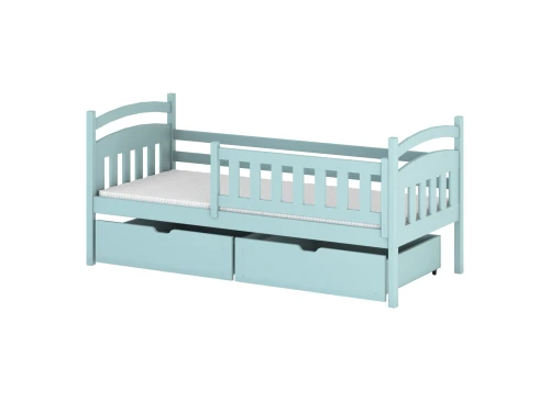 TERRY 80x180 Blau Einzelbett für Kinder Lano Möbel