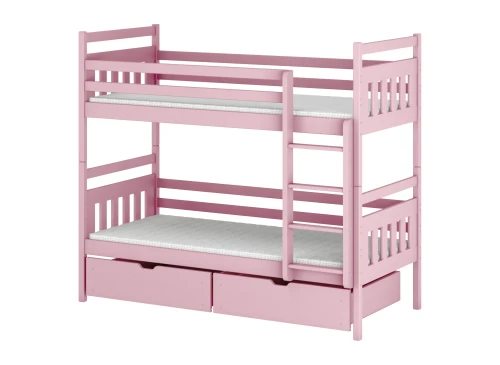 ADAS 80x180 Pembe Ranzalı Yatak Lano Meble