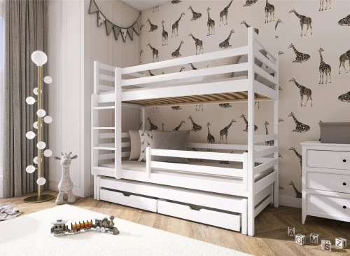 LUK 80x190 Beyaz Ranza Lano Meble