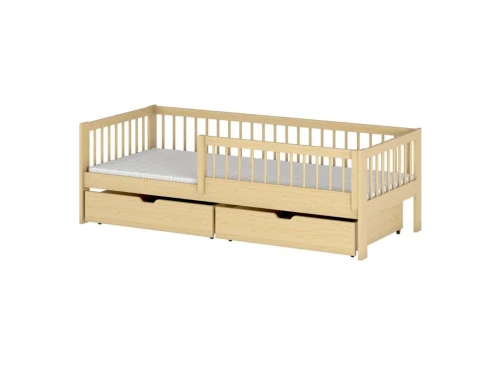 EDI 90x190 Kiefer Einzelbett für Kinder Lano Möbel