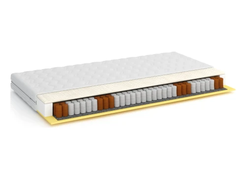OLI 80x150 mittelharte 18 cm Taschenfederkernmatratze mit Latex- und Viscoeinlagen Lano Möbel