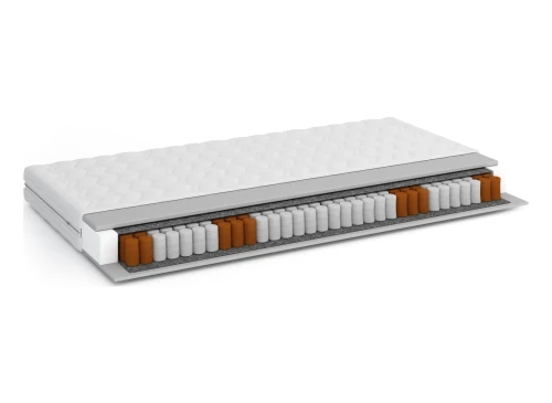 PRAGO 80x185 Orta Sert 19 cm Paket Yaylı Yatak Lano Meble