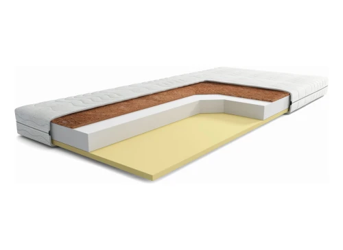 SALLY 80x180 Orta Sert 11 cm Süngerli Hindistan Cevizi Lifli Termoelastik Yatak Lano Meble