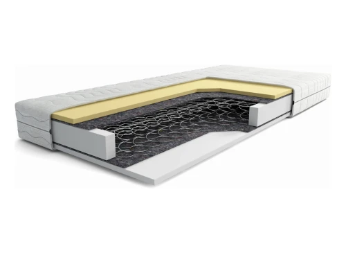 SIM 70x180 Orta Sert 14 cm Bonel Yaylı Termoelastik Yatak Lano Meble