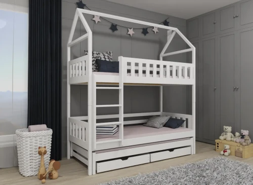 IGA 90x180 Beyaz Ev Tipi Ranza Lano Meble