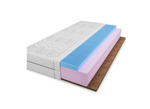 ROYAL 80x190 mittelharte 15 cm Schaum-Kokos-Matratze Lano Möbel