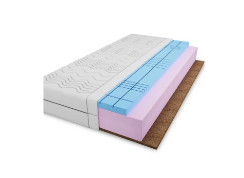 MALIA 80x200 mittelharte 15 cm Schaum-Kokos-Matratze Lano Möbel