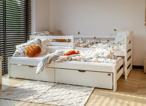 SENSO 90x180 Beyaz Yavrulu Ranza Lano Meble