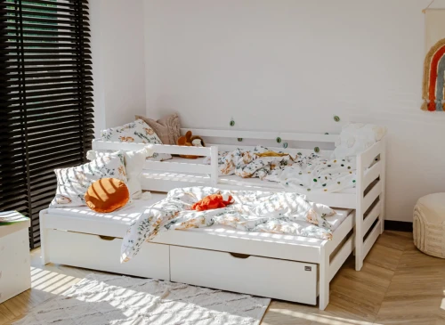 SENSO 90x180 Beyaz Yavrulu Ranza Lano Meble