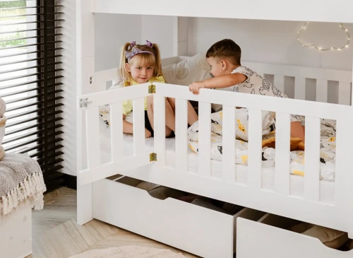 KSAWERY 80x180 Weiß Etagenbett Lano Möbel