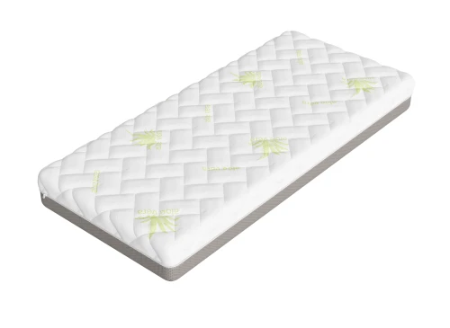 FITTED 90x200 mittelharter 13 cm Aloe-Vera-Matratze mit Visco-Schaum von Lano Meble