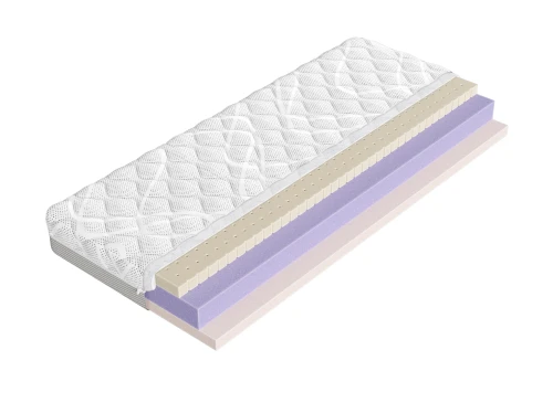 CLEAN 90x190 Orta Sert 13 cm Antibakteriyel Süngerli Lateks Yatak - Lano Möbel