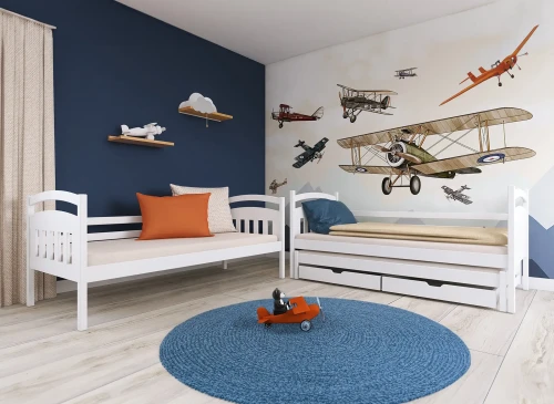 ALAN 90x200 Rosa Etagenbett Lano Möbel