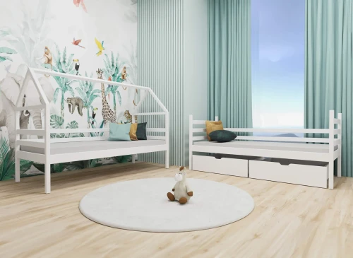 ALEX 80x200 Weiß Etagenbett Lano Möbel