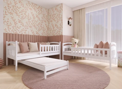 BLANKA 80x170 Weiß Etagenbett Lano Möbel