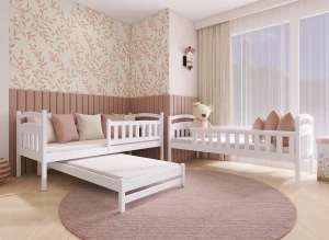 BLANKA 80x170 Blau Etagenbett Lano Möbel