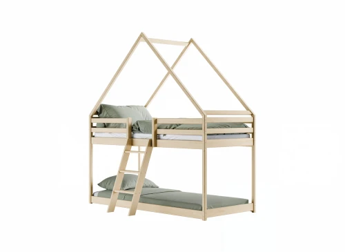 SWEET 80x180 çam ağacı ev tipi ranza Lano Meble