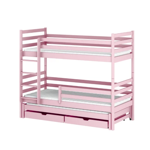LUK 90x200 pembe ranza Lano Meble