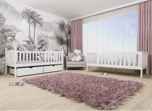 MICHALINA 80x180 Rosa Etagenbett Lano Möbel