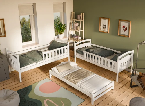 BLANKA 80x170 Weiß Etagenbett Lano Möbel