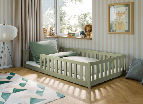 OTIS 120x200 Olivgrün Einzelkinderbett Lano Möbel