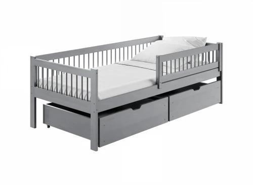 EDI 80x160 gri çocuk yatağı Lano Meble