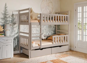 MONIKA 80x180 Kaschmir Etagenbett Lano Möbel