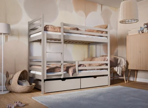 NEMO 80x160 Kaschmir Etagenbett Lano Möbel