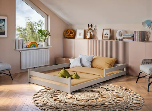 ZOFIA 120x200 Kaşmir Montessori Yer Yatağı Çocuk Yatağı Lano Möbel