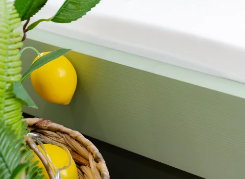 SENSO 90x190 Zeytin Yeşili Sürgülü Çift Kişilik Yatak Lano Möbel