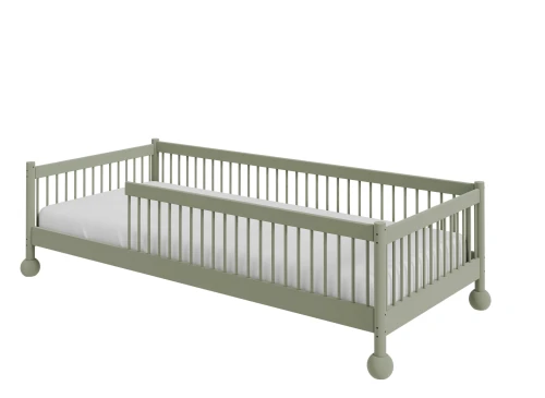 STAR 80x180 Olivgrün montessori Einzelbett für Kinder Lano Möbel