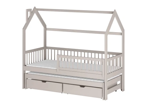 PAPI 80x180 Kaşmir Çocuk Ev Yatağı Lano Möbel