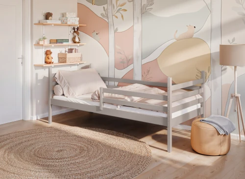 MELANI 80x160 Kaschmir Einzelbett für Kinder Lano Möbel