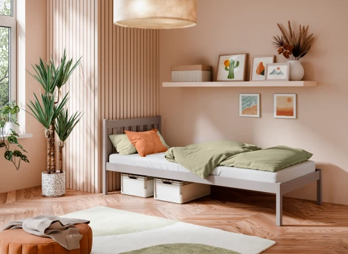 MARTIN 90x200 Kaşmir Tek Kişilik Genç Yatağı Lano Meble