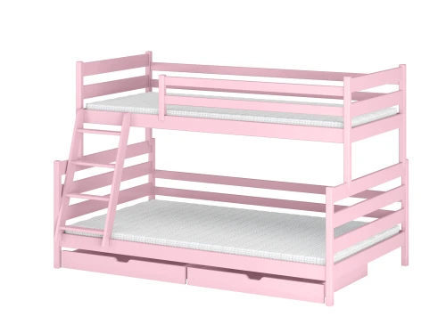 FAMI 90x200 pembe ranza Lano Meble